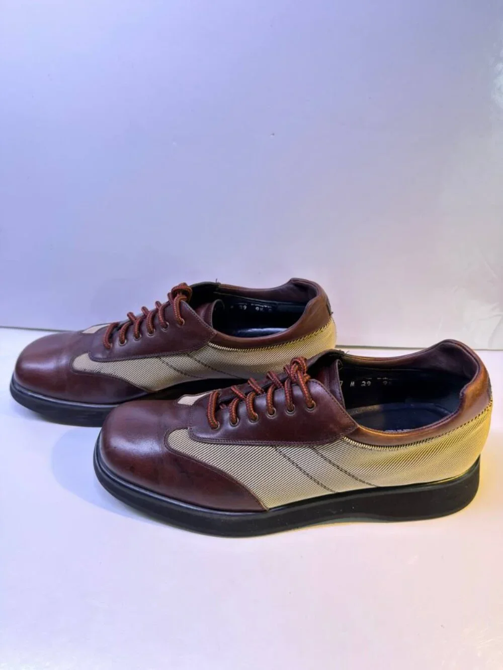 Salvatore Ferragamo Sport Vintage Sneakers – Men’s US 9.5  – Made in Italy - Picture 7 of 15